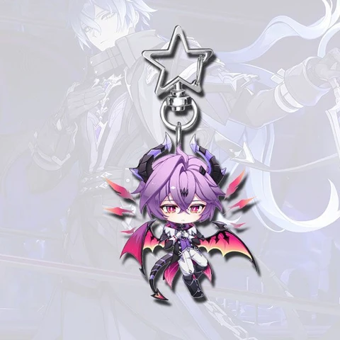Брелок Genshin Impact акриловый