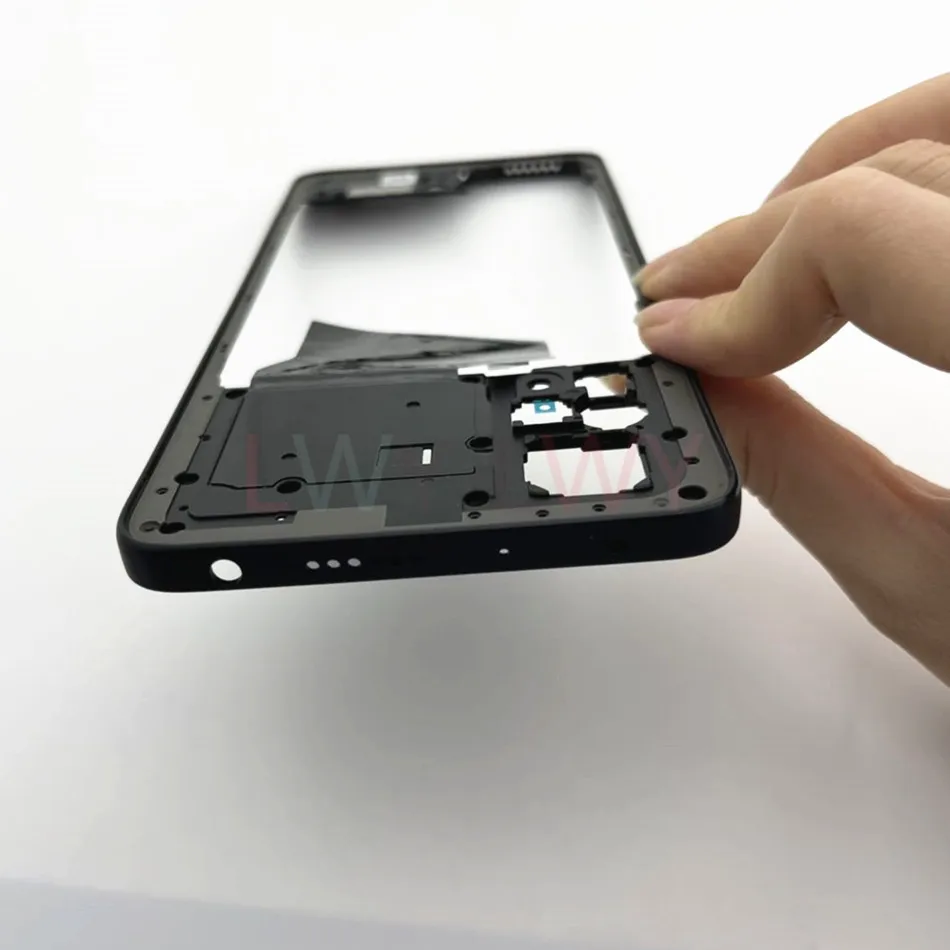 Средняя рамка корпуса для Xiaomi Redmi Note 11 Pro 5G детали 21091116 I 2201116 Запасная часть SG