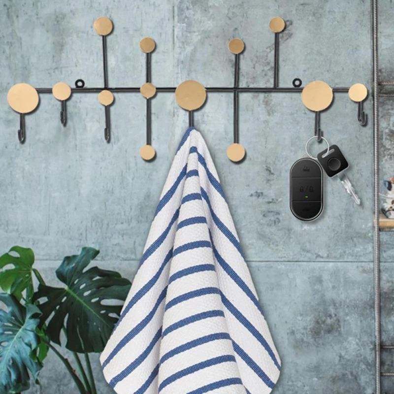 wall mounted towel rack clothes organizer bathroom accessories wall mounted type shelf wall coat and hat receive free global shipping