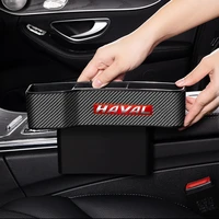 car bon fiber leather organizer car front seat gap storage box for haval cuv h1 h2 h3 h5 h6 h8 h9 wingle jolion auto accessories