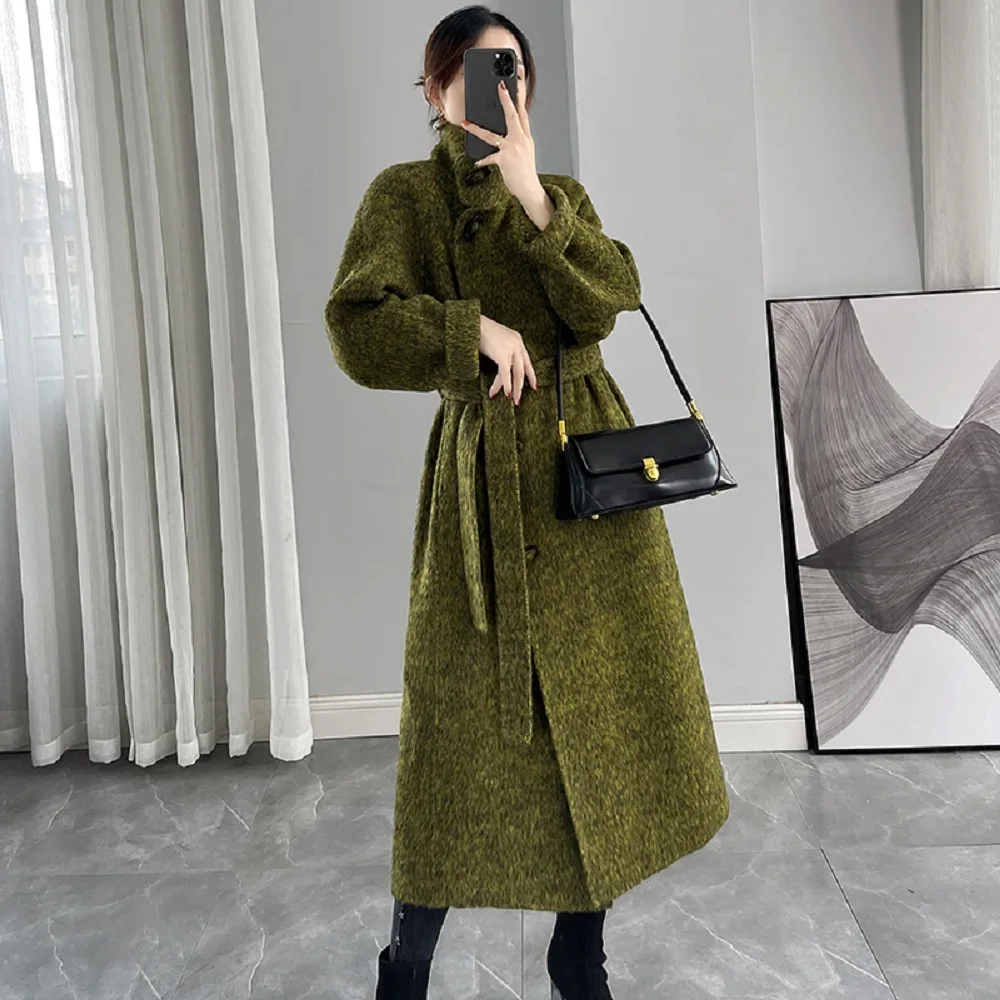 

Женский свободный тренчкот в западном стиле