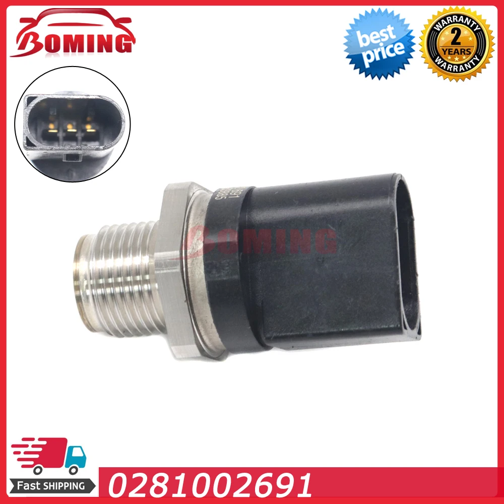 Высокое качество 0281002691 Датчик регулятора давления в топливной рампе для Audi A4 A6 A8