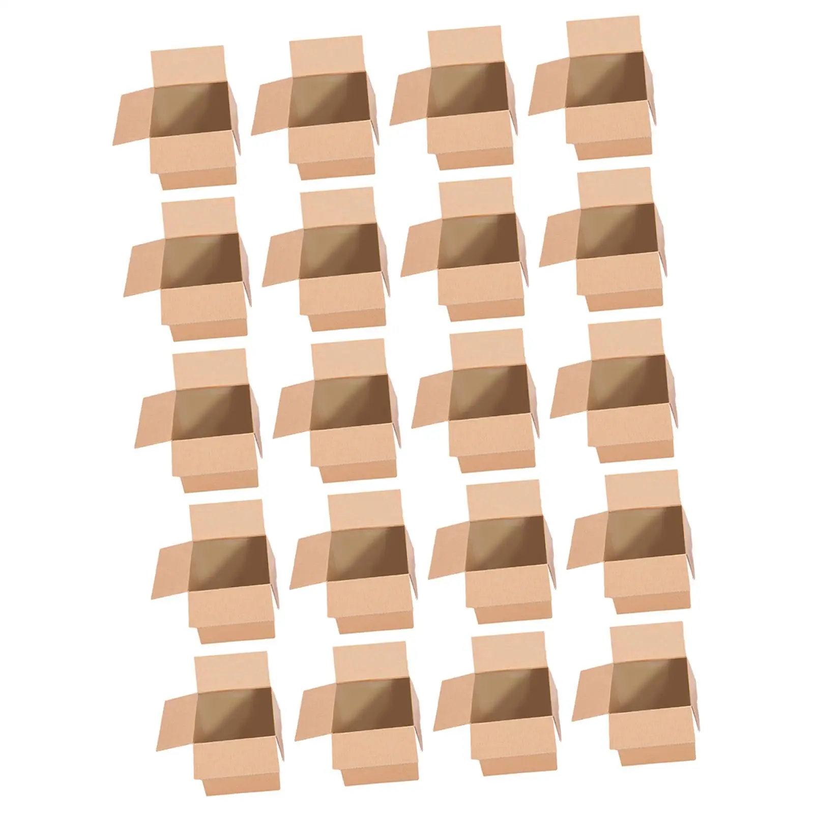 20-х шт. коробки из гофрированного картона почтовая коробка в форме куба для