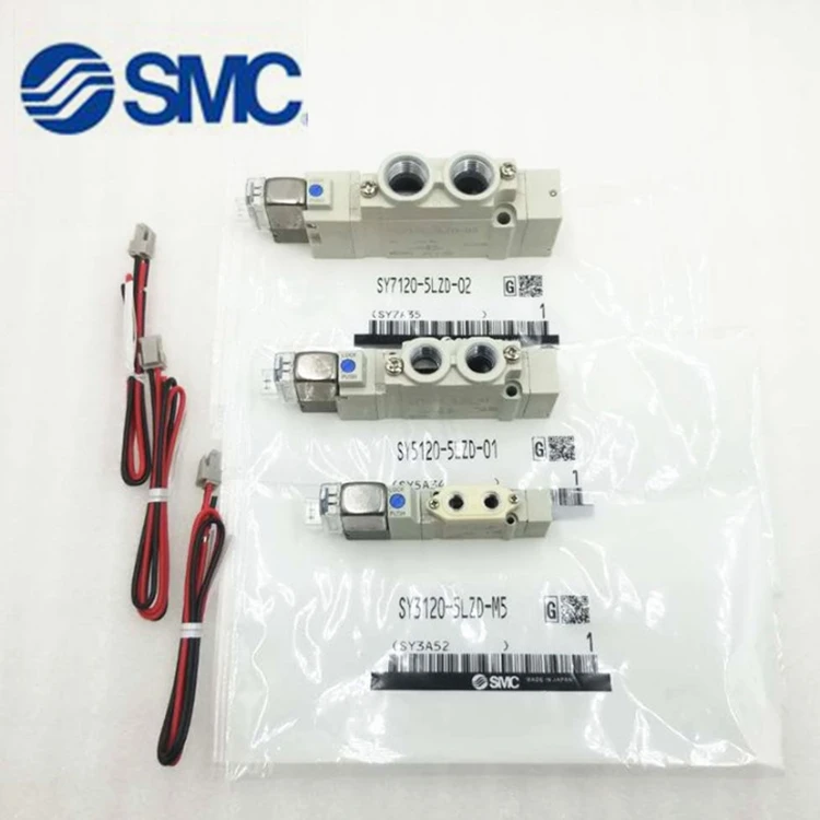 Электромагнитный клапан SMC SY3120-5MZD-M5/5M/5MD/5MZ/5MOZ/5MZZ/C4/C6/F1/F2-Q