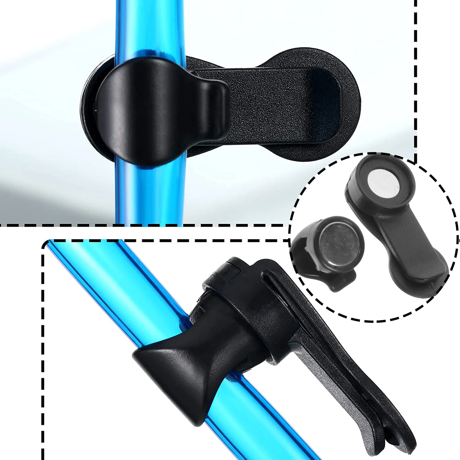 3 шт. автоматический фиксирующийся зажим магнитная водопроводная труба