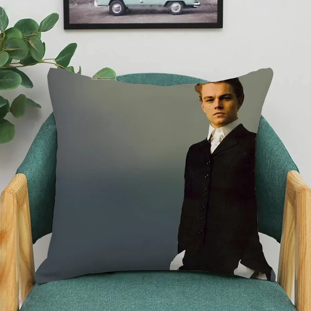 Бренд Laumango Leonardo DiCaprio экологически чистая вязаная наволочка из полиэстера и