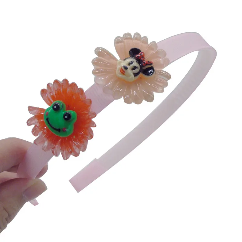 Подсолнух цветок аксессуары для волос детей принцессы |