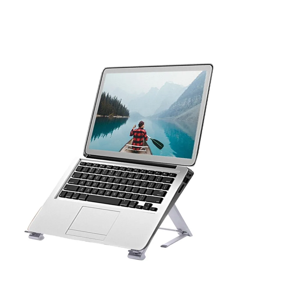 

Foldable For Tablet Samsung Xiaomi Macbook Pro Aluminum Alloy Holder Cooling Rack Portable Holder Laptop Stand Suporte Accessore