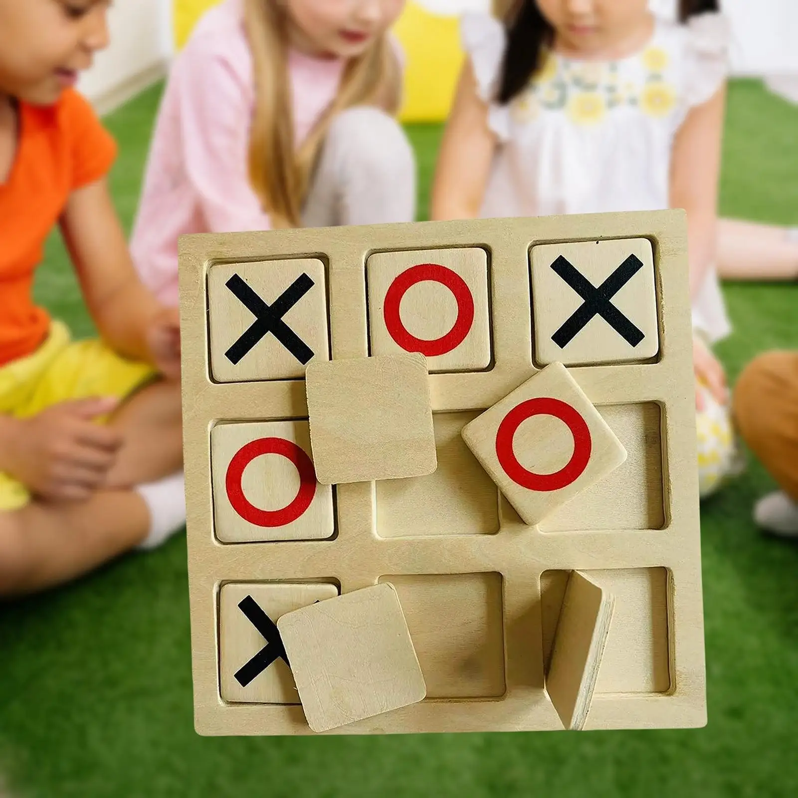 

Tic TAC Toe Game Noughts and Crosses Game for Outdoor Indoor Boys Girls Kids Adults