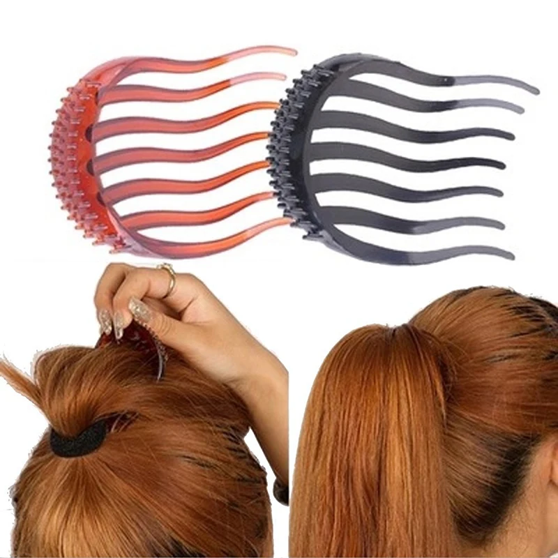 

2Pcs Ponytail Volume Enhancer Volumizing Ponytail Tool Enhance Ponytail Style for Hair Add Volume and Lift Perfect for Daily Use