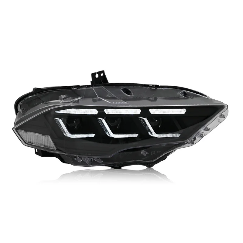 Для Ford mustang 2018-2022 модификация красный зелёный синий режим передняя фара в сборе