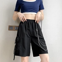 streetwear casual shorts black fashion hip hop summer women clothing pantalones cortos ropa de mujer roupas femininas femme