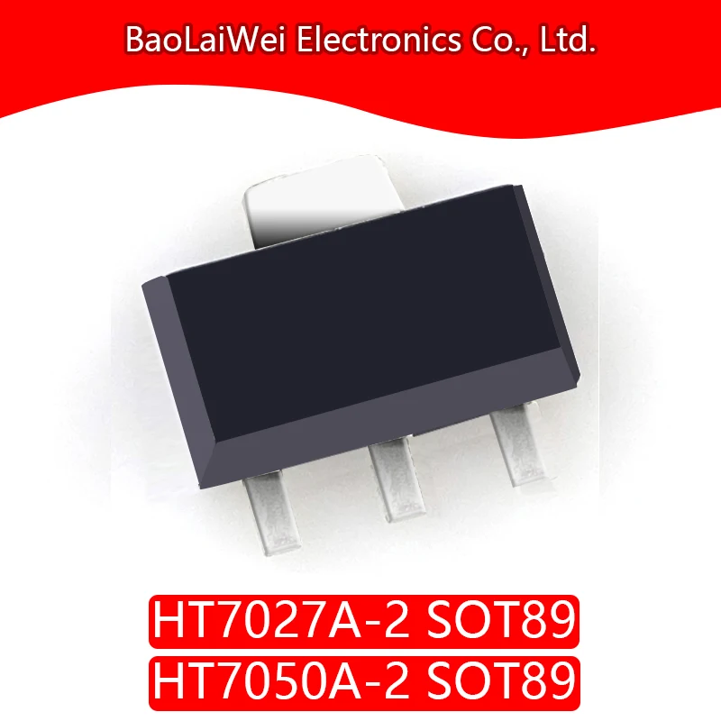 

500pcs HT7027A-2 HT750A-2 HT7082A SOT89 IC chip Electronic Components Voltage Detector