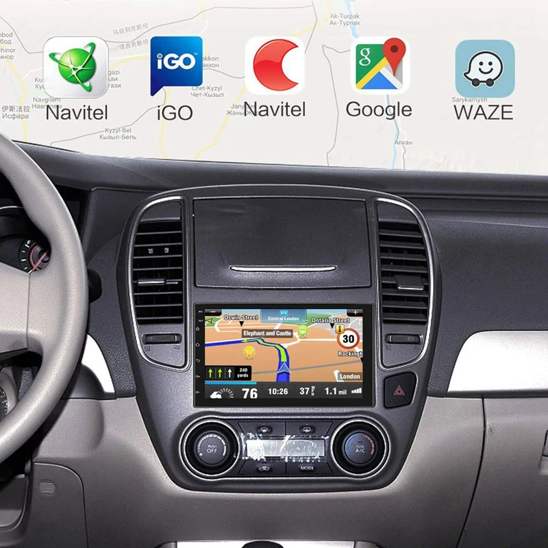 Автомагнитола 2Din Android с GPS 7-дюймовым сенсорным экраном автомагнитола поддержкой