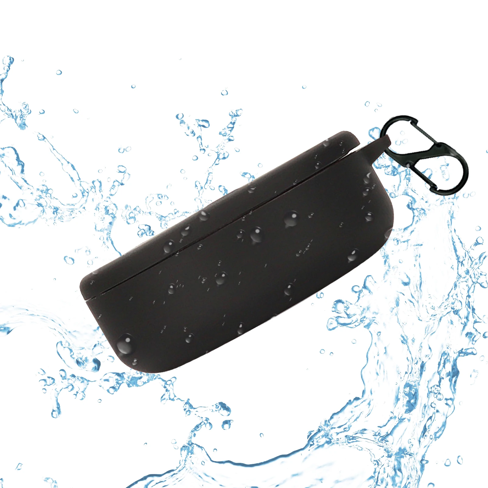 

Portable Carrying Silicone Protective Case Protection Pouch Wireless Earbuds Storage Case Cover With Hook For Bosesleepbuds II