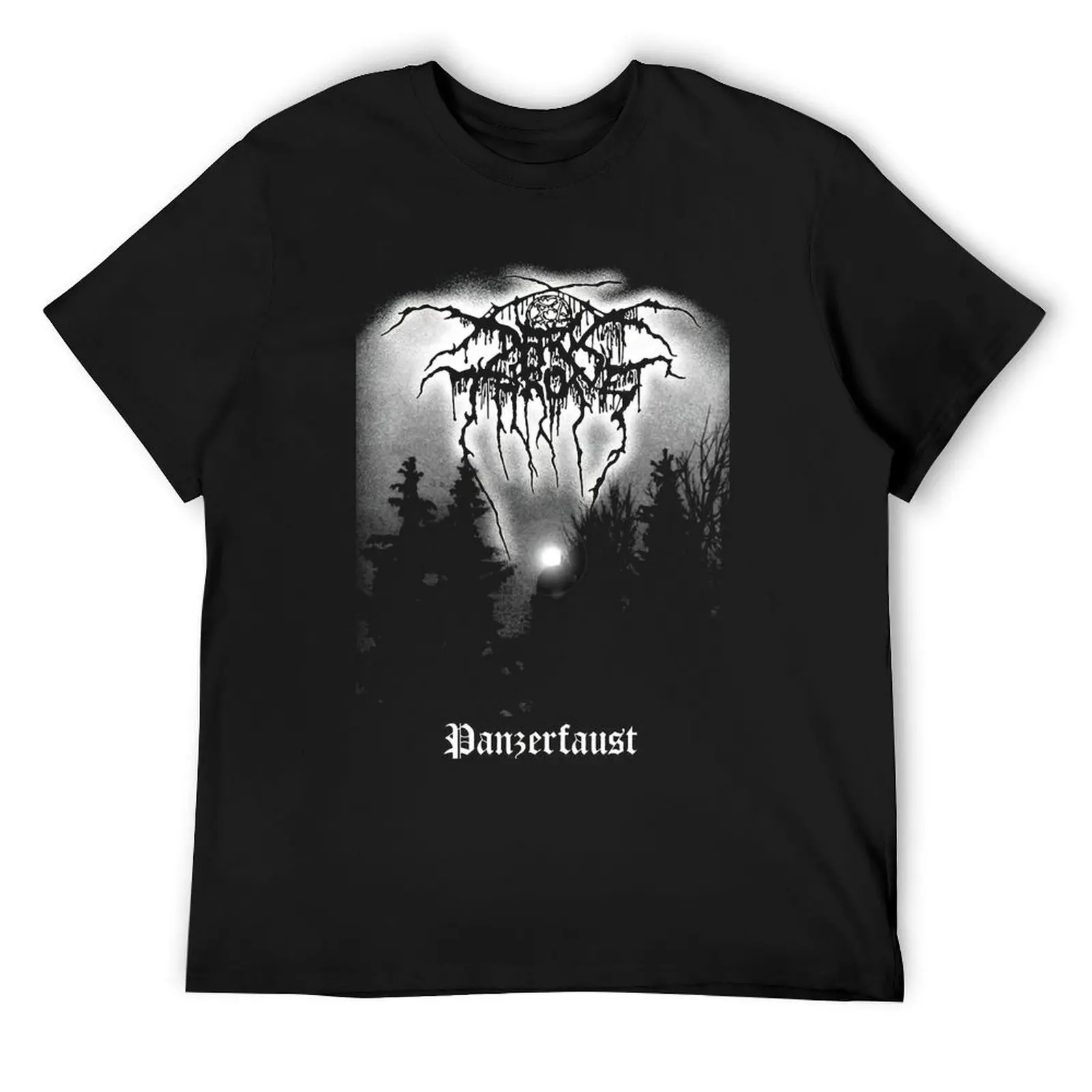 Футболка Darkthrone Panzerfaust таможенные рубашки футболка с рисунком для мальчиков белые