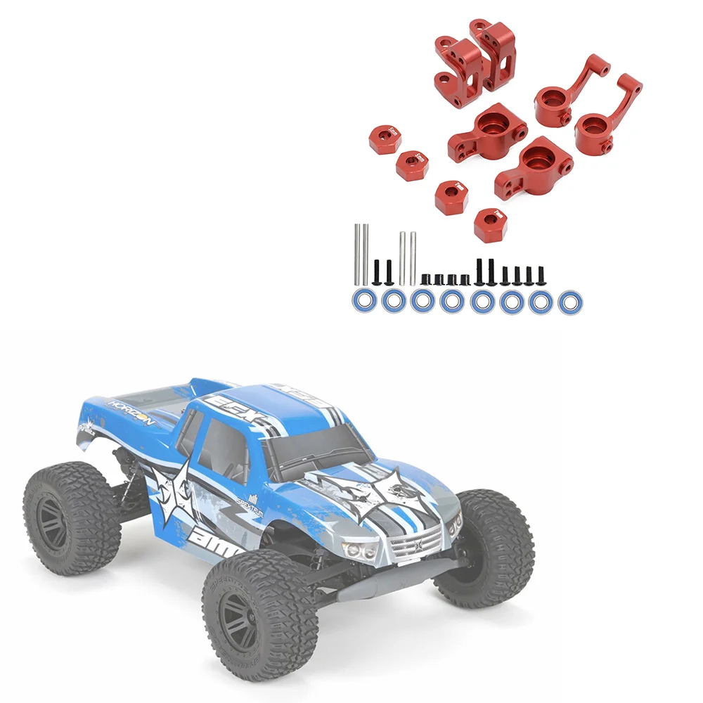 Магнитный блок Задняя Ступица и шестигранные адаптеры для 1/10 ECX 2WD серии Ruckus Torment