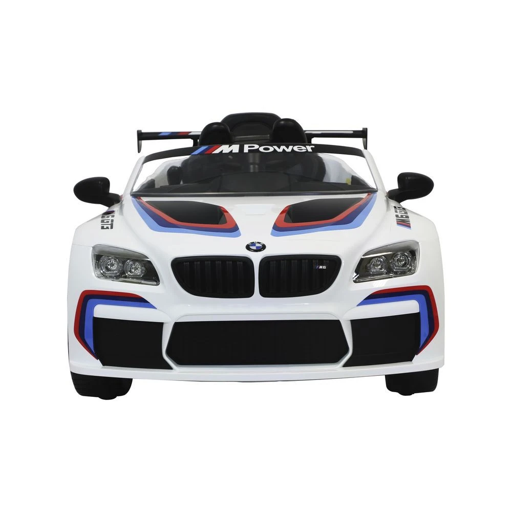 Фото Электромобиль BMW M6 GT3 12V/4 5AH c Р/У 2 4G 6666ARWT бел. KariKids Электромобиль BMW M6 GT3 12V/4 5AH c Р/У 2 4G 6666ARWT бел. KariKids