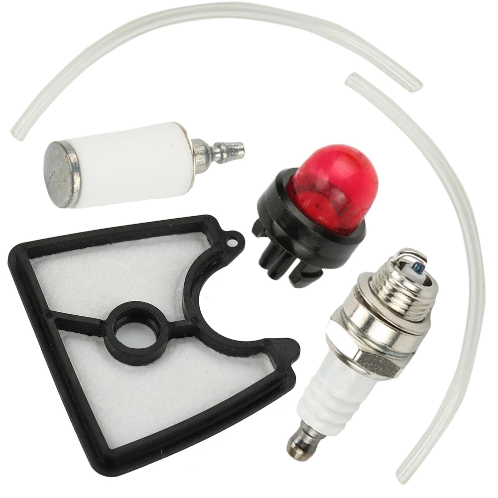 

Air Filter Primer Bulb Spark Plug Fuel Line Kit Engine Tools For Husqvarna 125B 125BVX 125BX Leaf Blower Parts