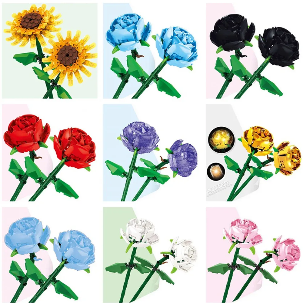 2023 City Creativity Bouquet Flower Rose Sun Flower Plants H