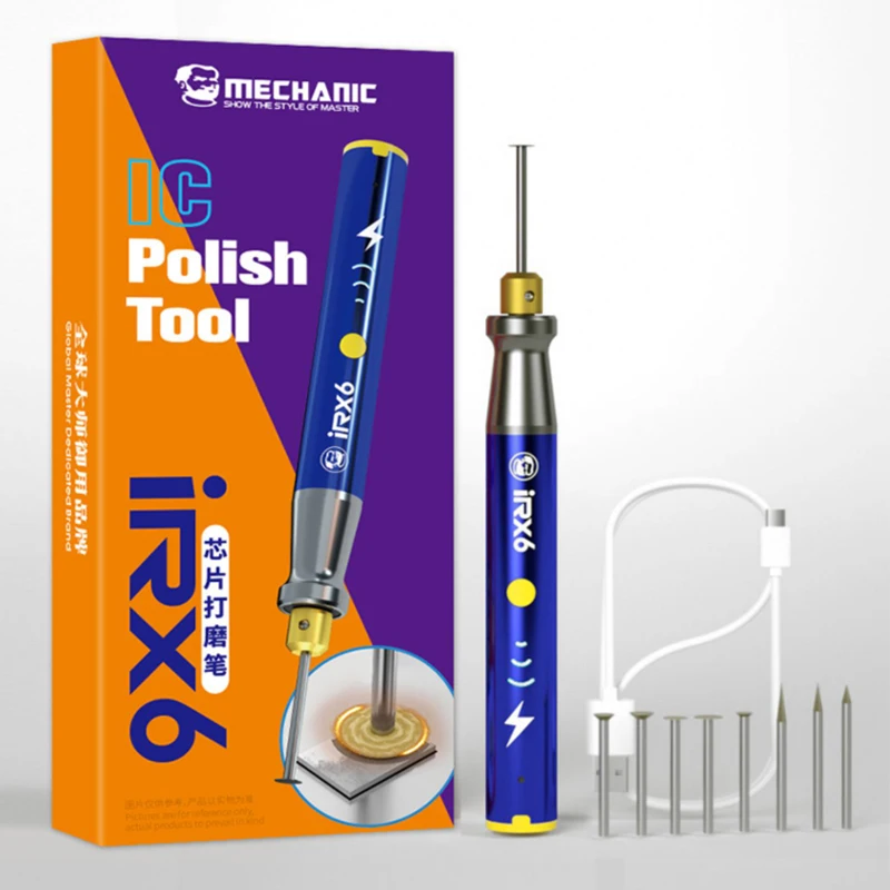 Механическая мини-ручка для полировки с электрическим чипом IRX6 GDR1, умная ручка для шлифовки, гравировки, резьбы, для телефона, Rpair инструмент Механическая мини-ручка для полировки с электрическим чипом IRX6 GDR1, умная ручка для шлифовки, гравировки, резьбы, для телефона, Rpair инструмент
