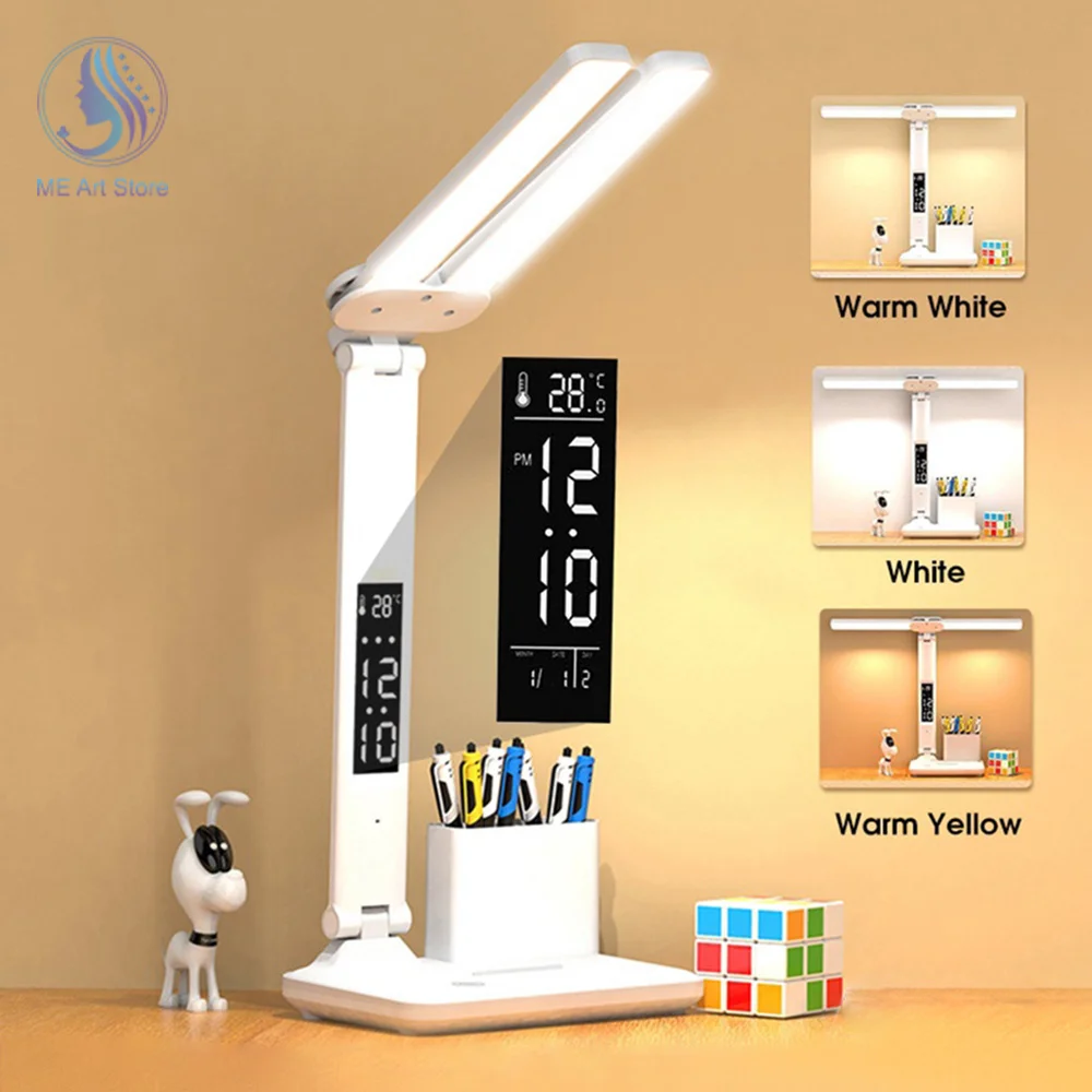 Usb Touch Night Light For Bedroom Bedside Reading Lamp For H