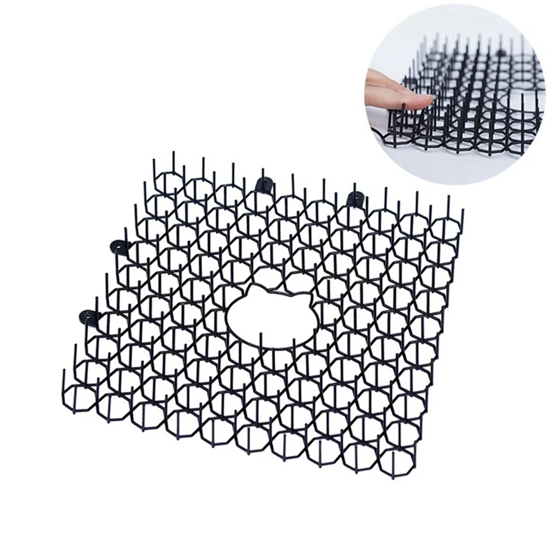 

Gardening Cat Scat Mat Repellent Mat Anti-Cat With Prickle Strips Straps Deterrent Keep Cat Dog Away Digging Pet Supplies