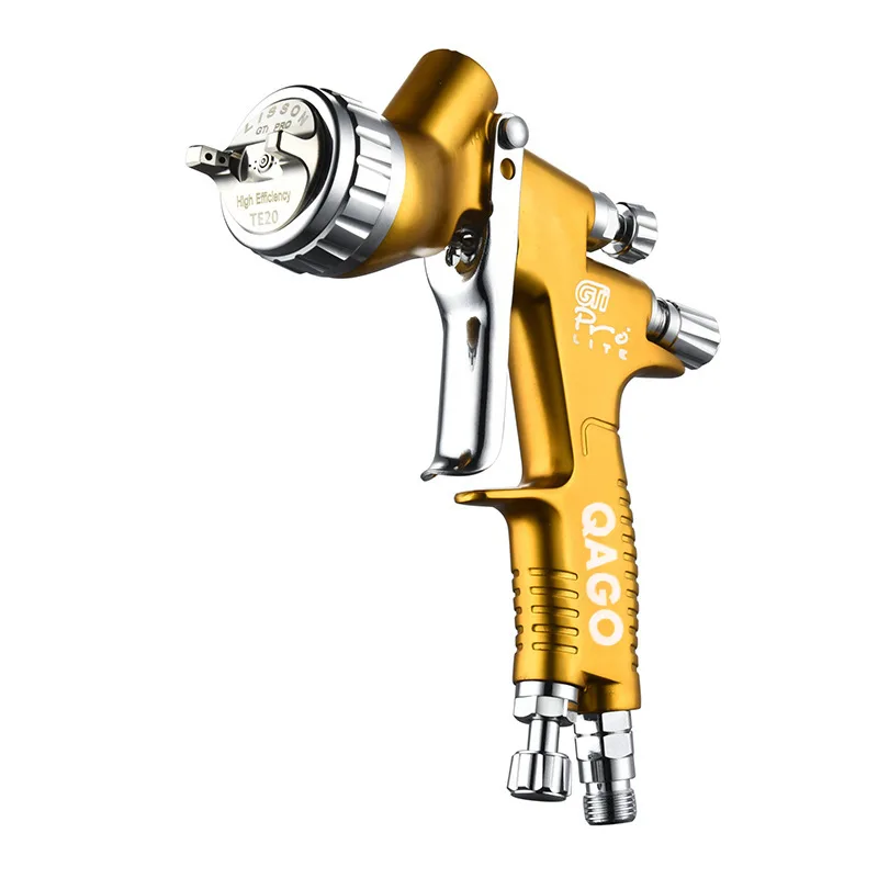 

1.3mm GTI High Quality Auto Painting Sprayer Professional Automotive Refinishing Air Pneumatic Car Paint Spray Gun 600ml Tank
