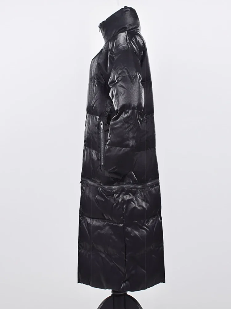 Парка XITAO с надписью модная новинка женские повседневные свободные парки длинным