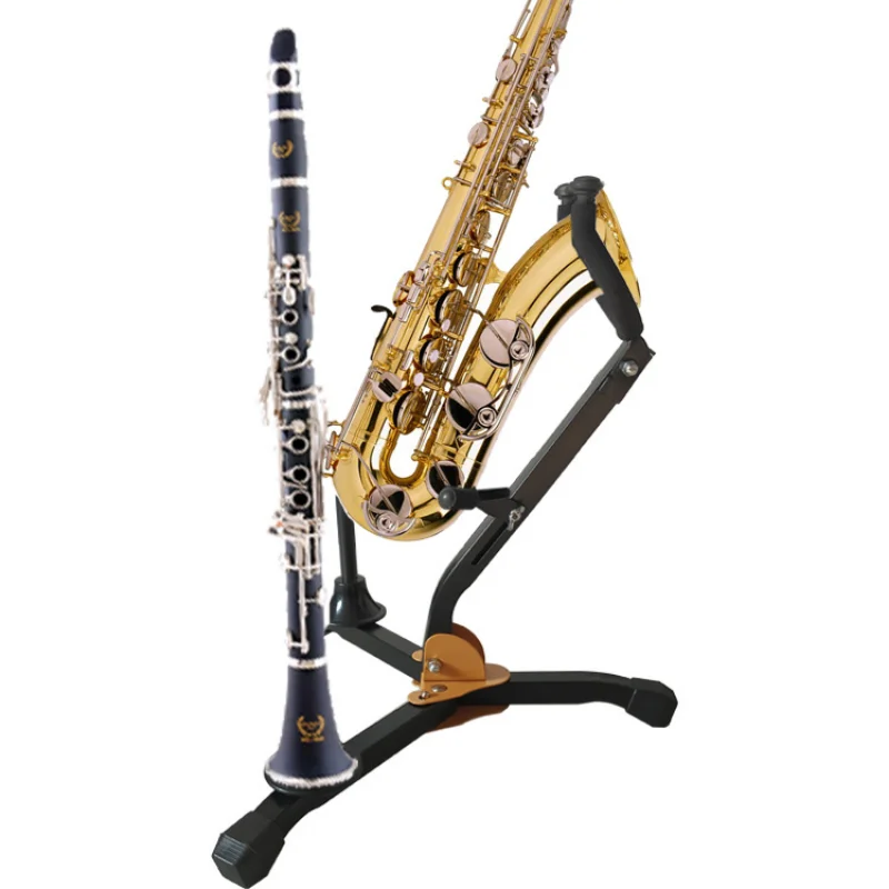 Складной портативный альт-тенор, саксофон, подставка, штатив для саксофона, держатель, инструмент, аксессуары для альт/тенор-саксофона