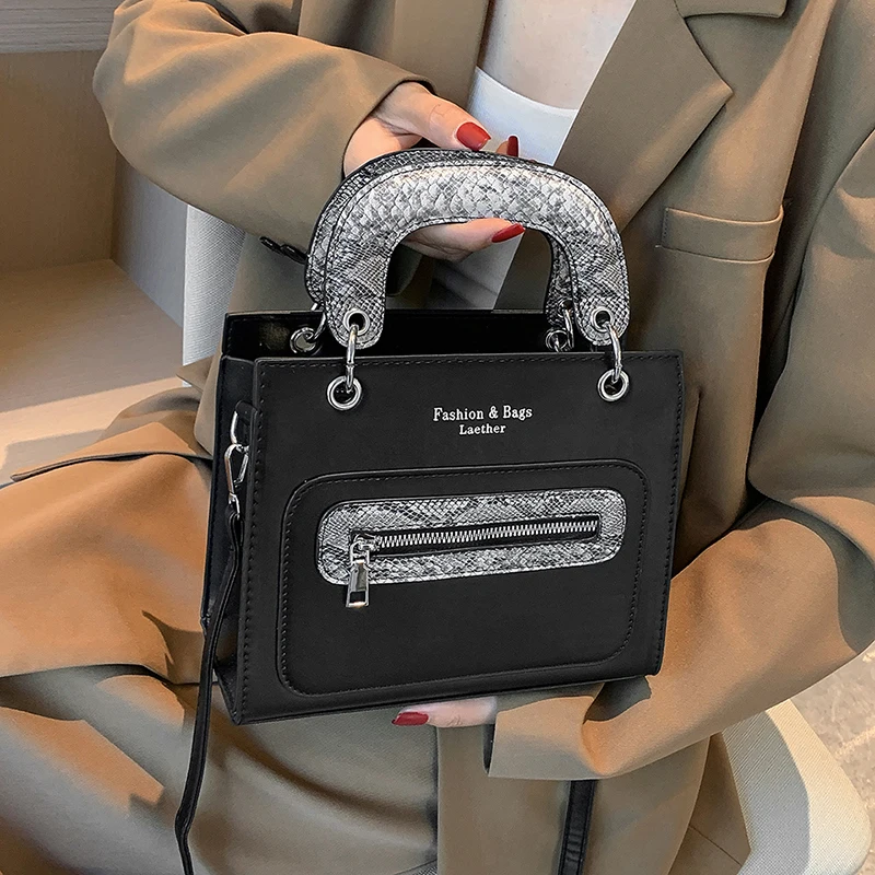 

2022 Brand Stitching Shoulder Bags for Women Luxury Crossbody Bag Fashion Purses and Handbag Designer Messenger Bag Cute Satchel