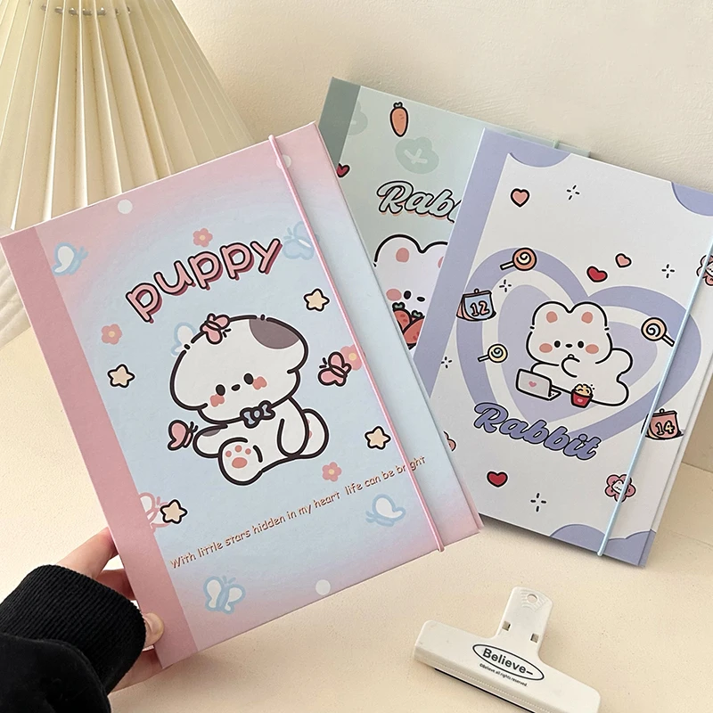 

Cute Cartoon Design Photocard Binder A5 Photo Storage Book Shell Cover Album Folder Kpop Idol Photocard Holder Photo Album