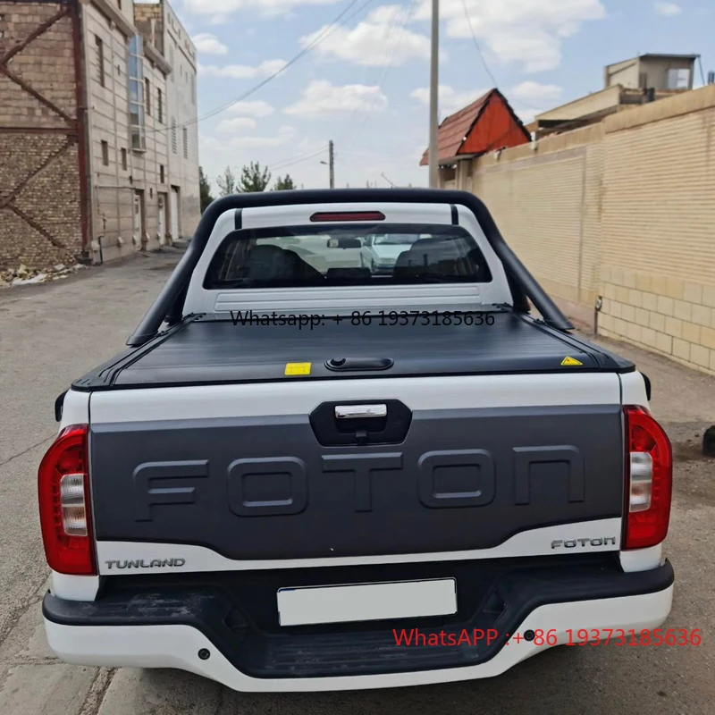 Фото Крышка роликового затвора пикапа, крышка Tonneau для GWM Great Wall Poer KingKong Hunter F70 JAC T9 FOTON Tuland G9 G7 №4