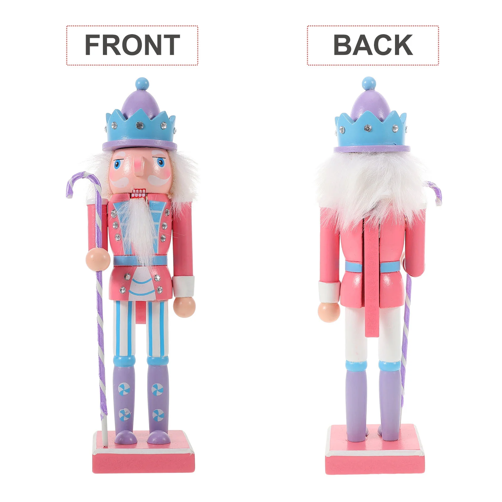 Очаровательные украшения маленькие фигурки Щелкунчика деревянные