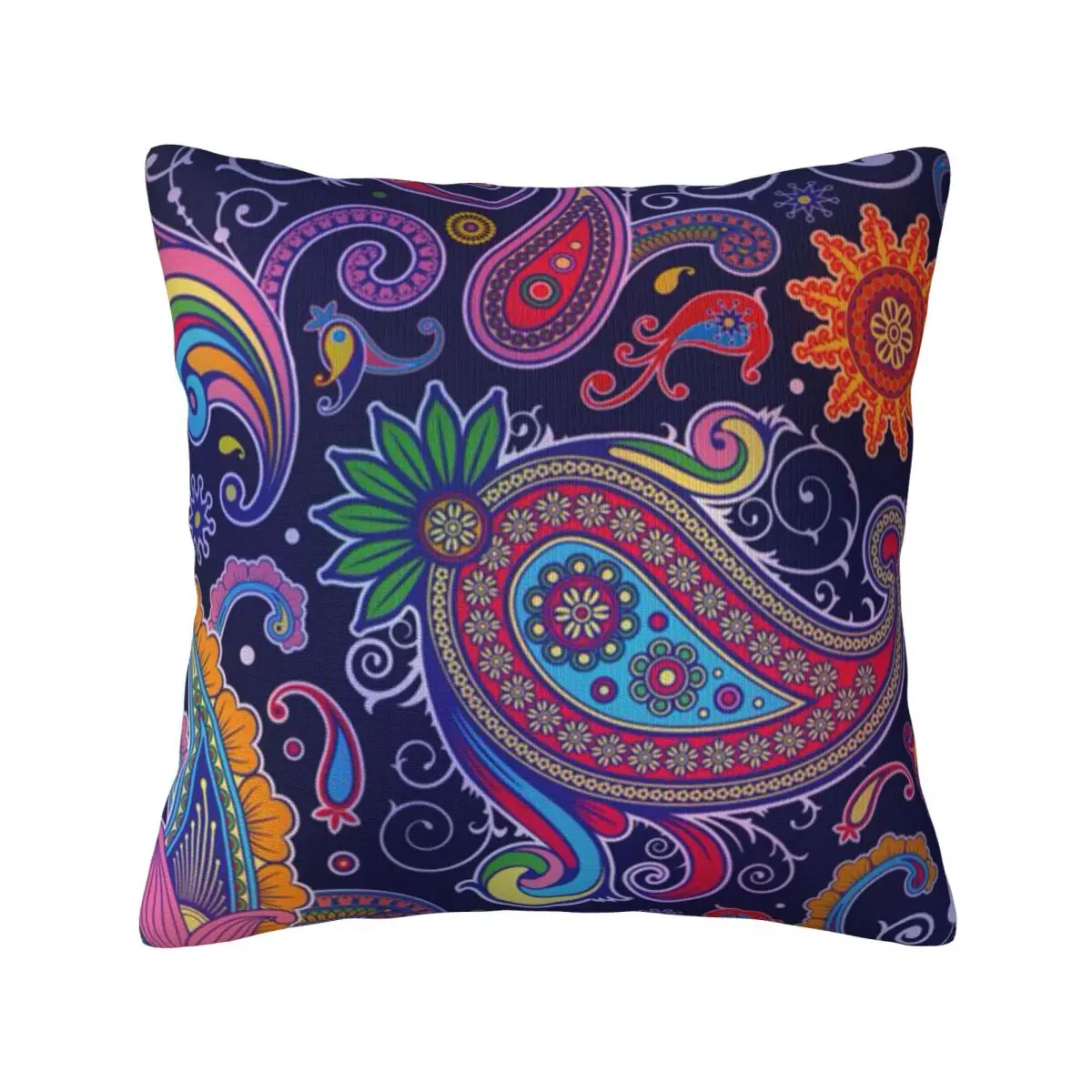 

Art Paisley Pattern Throw Pillow Cover Decorative Pillow Covers Home Pillows Shells Cushion Cover Zippered Pillowcase