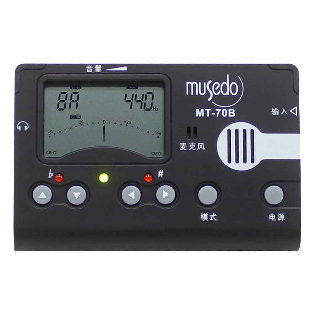 

Tuner Guzheng Digital Metronome Tone Generator Chromatic Guitar Violin Instrument Electronic Accessory Ukulele Bass