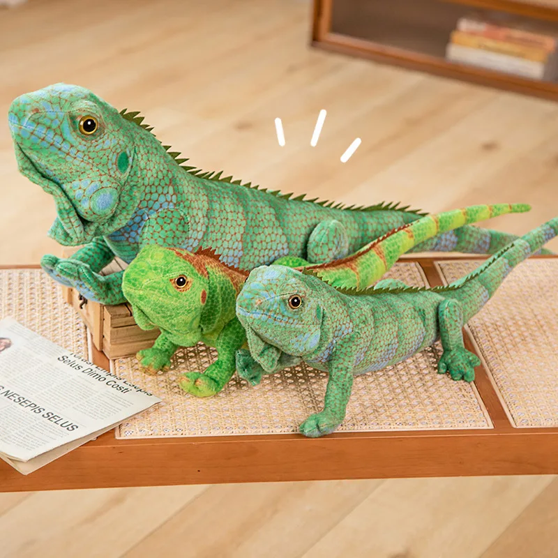 

1pc 65-95cm Simulation Lizard Plush Toy Realistic Stuffed Wild Animals Plushies Dolls Komodo Dragon Soft Toys for Children Boys