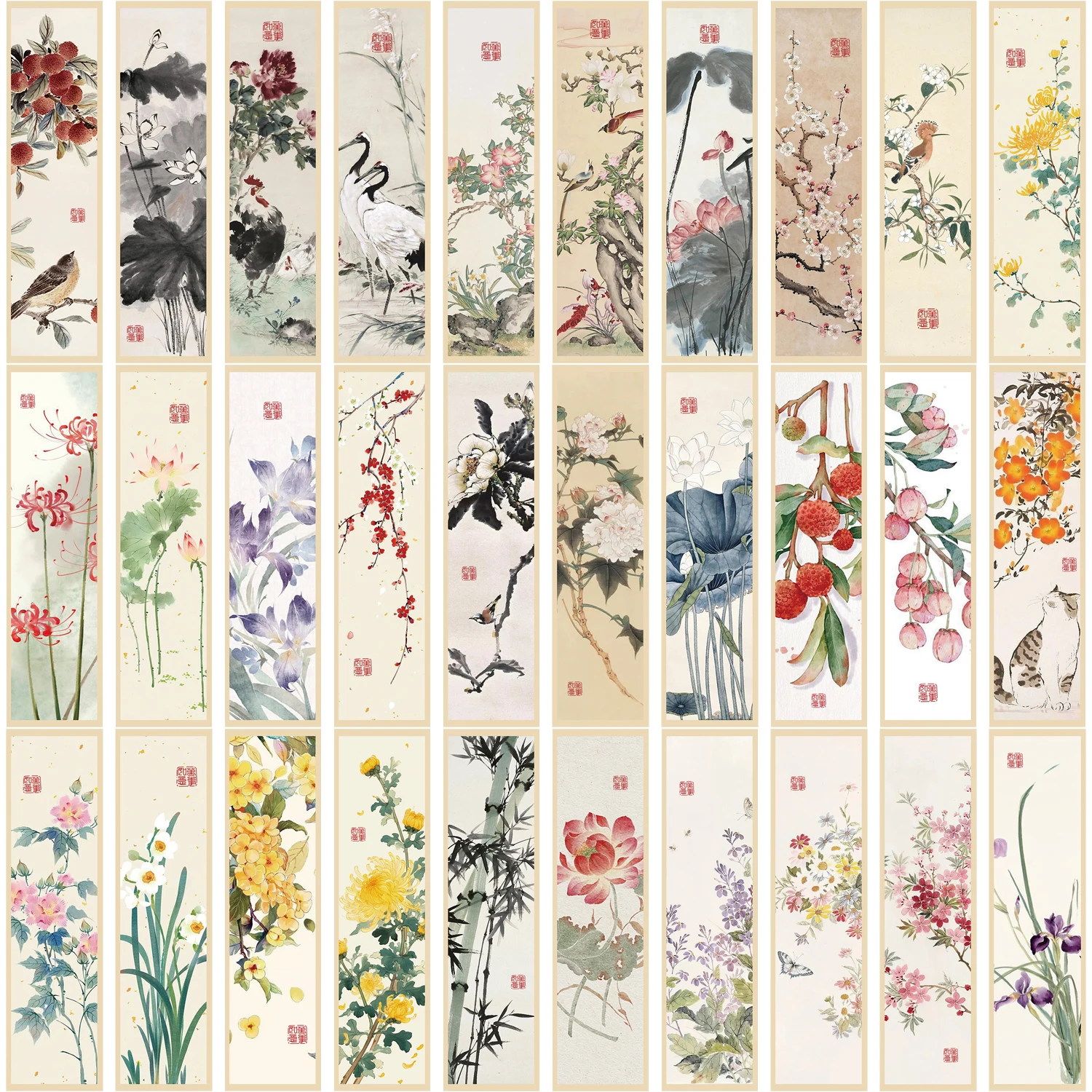 

Закладки для книг в традиционном китайском стиле