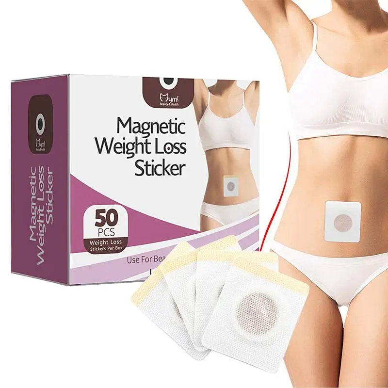 

50Pcs Belly Button Patch Body Sculpting Patch Slimming Navel Belly Sticker For Men And Women Weight Loss Patch Detox Sticker