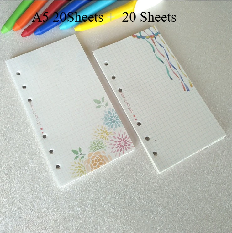 Coliky сменный блокнот A5/A6/A7 40 листов