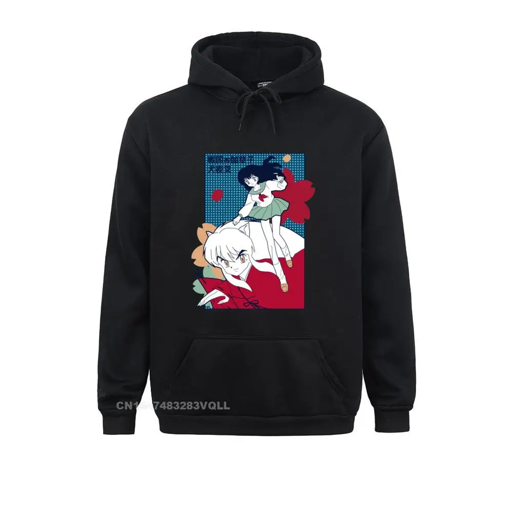 

Inuyasha Flowers Marsha Powers Europe Hoodies Special Long Sleeve Men Sweatshirts Printing Summer Hoods