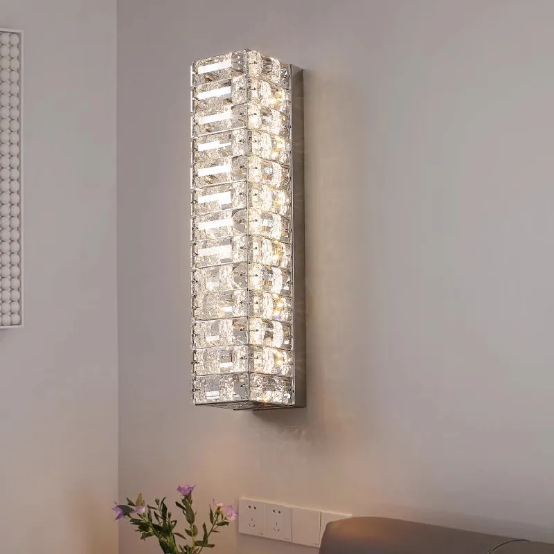 

Modern LED Wall Lamp Bedroom Bedside Light Living Room Background Wall Lamp Staircase Light Luxury Creative Decoration Room Lamp