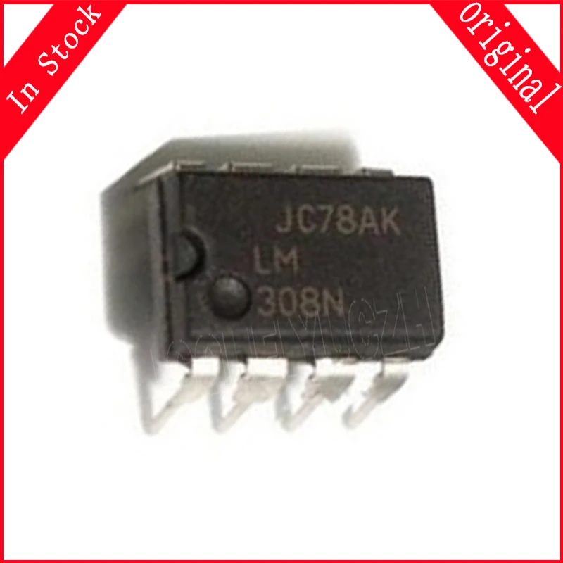 10 шт./Лот LM308N DIP8 LM308 308N DIP-8 в наличии