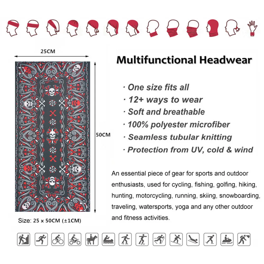 Рисунок 2 - Маска-Балаклава женская с принтом черепа