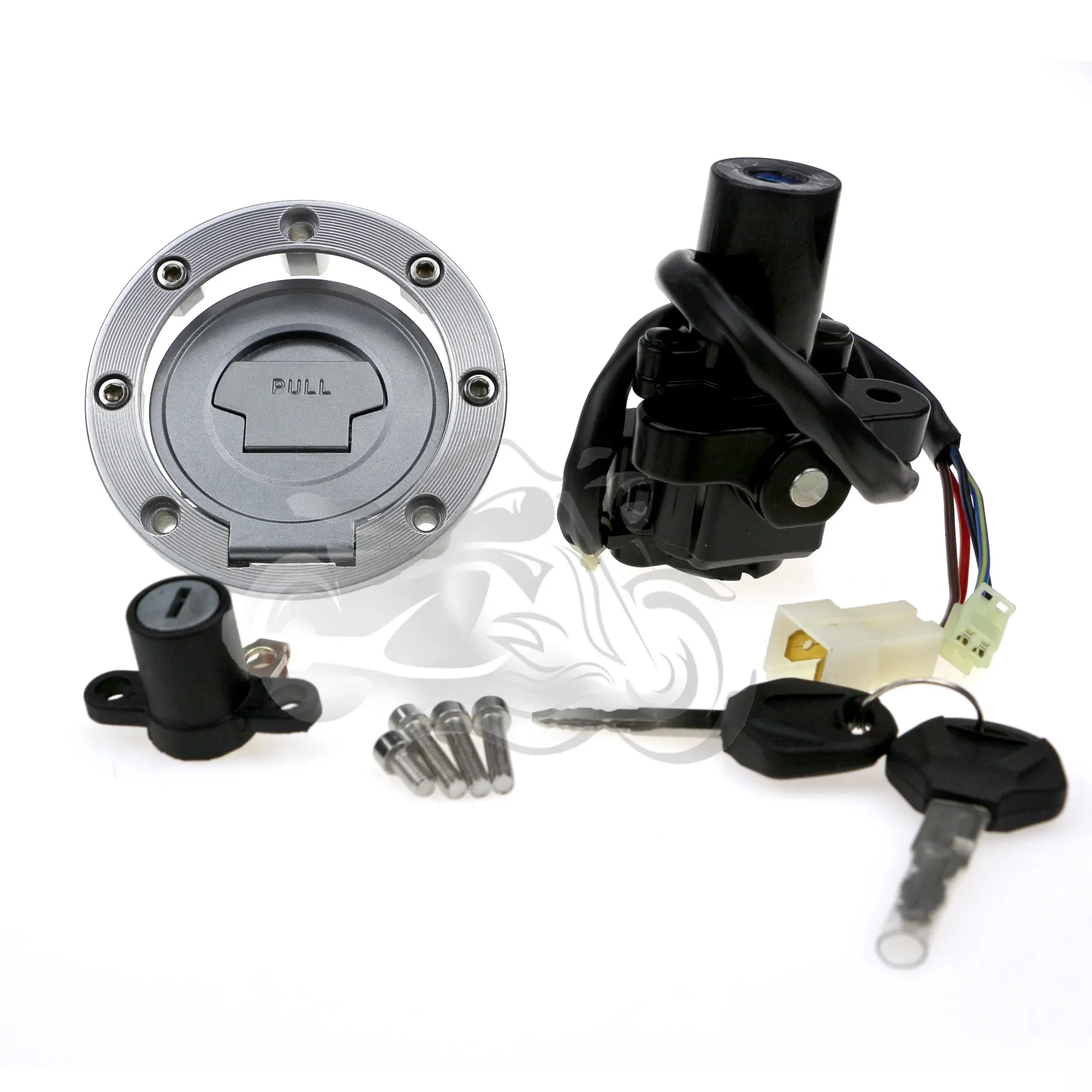 Замок переключателя зажигания крышка для бензинового бака подходит YAMAHA MT03 MT07 MT09