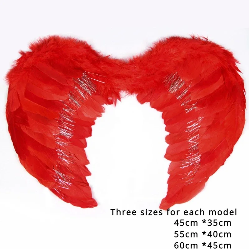 Яркие крылья ангела перо детский рост памятная фотография Реквизит детская