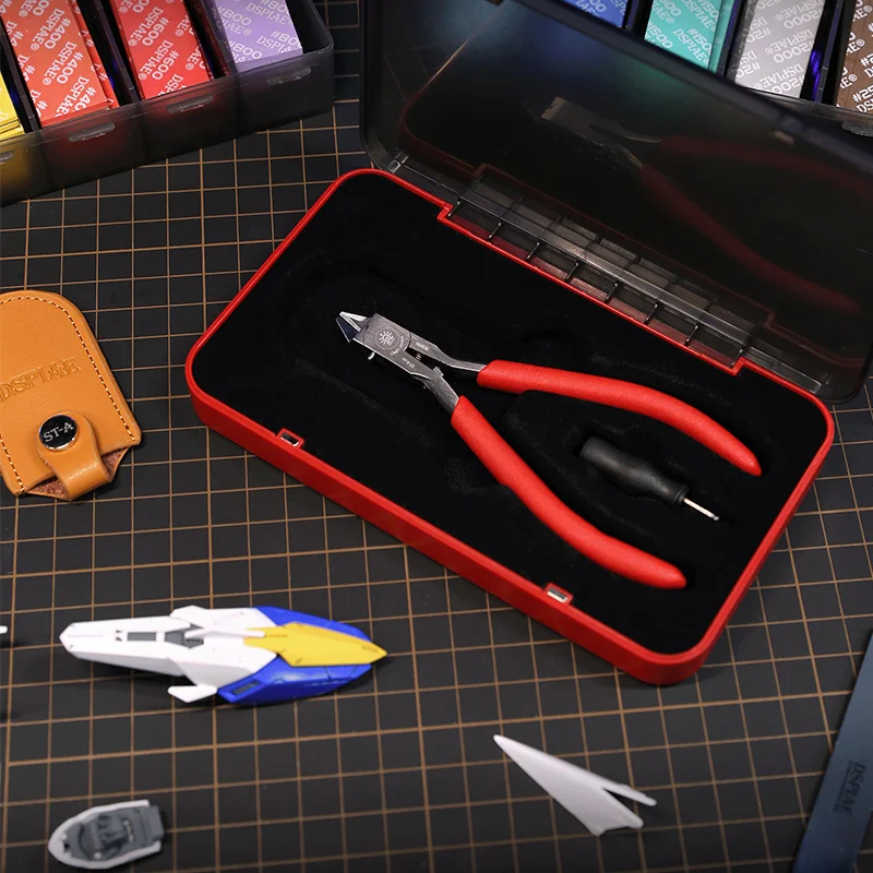 DSPIAE 2023 New ST-A T-X Single Blade Nipper 3.0 Hand Tools Pliers Multifunctional Bent Non-Scale Long Nose For Electrical Parts