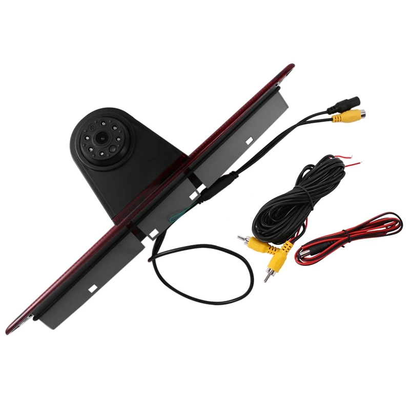 

2X Car High Brake Light Reversing Camera Rear View Camera For Mercedes-Benz Sprinter W906 Crafter Caravelle T5 T6