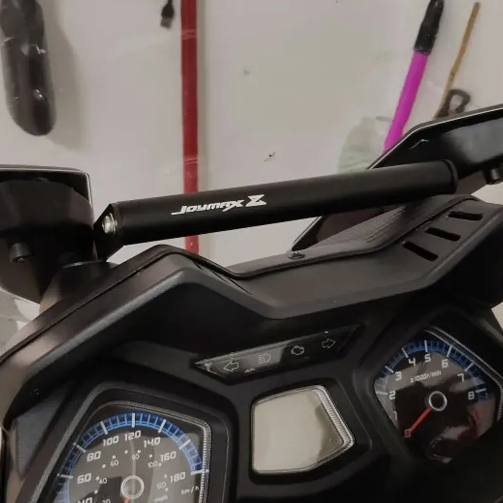 Фото Для SYM JOYMAX Z 300 Z + Ccruisym 300 125, мотоциклетный кронштейн для навигации 22 мм, держатель для смартфона, GPS-пластина, поддержка аксессуаров №3