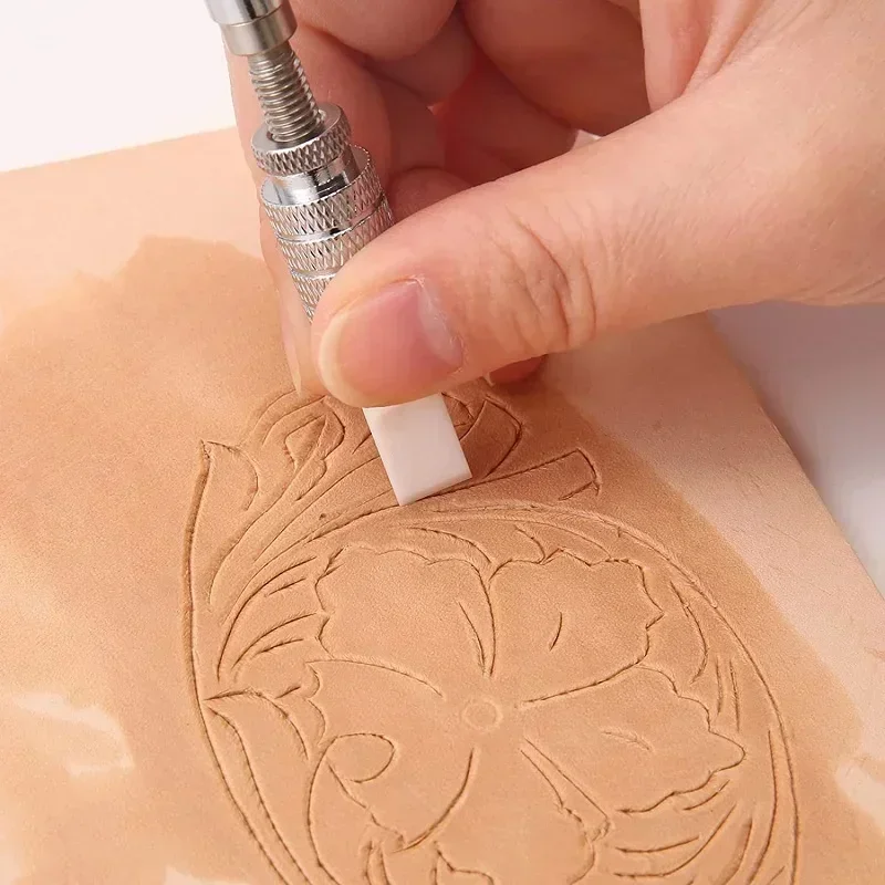 Поворотное режущее лезвие для кожи керамический никелирующий роторный нож с